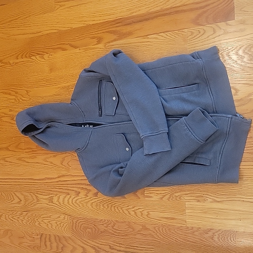 Grey Outside Black Inside Jacket